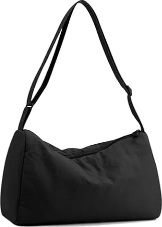 Prizmxed Petit sac de sport pour femme - Mini sac de gym léger avec bretelles réglables - Convient pour la natation quotidienne, le fitness et les sports de loisirs, Noir , s