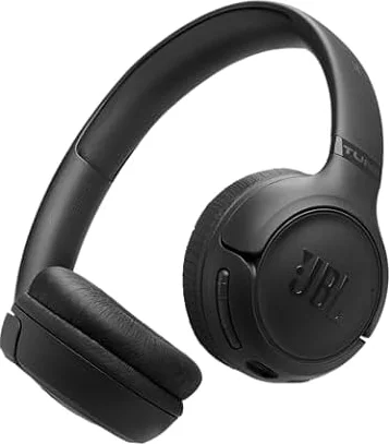 JBL Tune 530BT, Casque Audio Supra-Auriculaire sans Fil, Noir