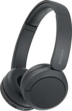 Sony WH-CH520 - Casque Bluetooth sans Fil, Multipoint, Micro intégré - jusqu'à 50 Heures d'autonomie et Charge Rapide - Noir