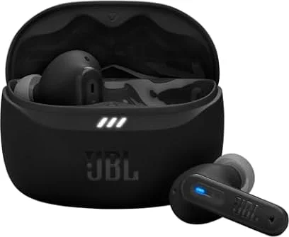 JBL Tune Beam 2, Écouteurs sans Fil avec Réduction de Bruit, Noir