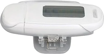 Aumotop Podomètre avec Grand Écran LCD (White)