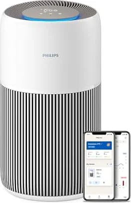 Philips Purificateur d'air connecté 2200, jusqu'à 104m², 13 dB(A)*, Blanc
