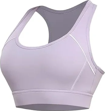 Paeceioni Soutiens-gorge de sport pour femme à soutien élevé, Soutiens-gorge de sport pour femmes, Soutiens-gorge confortables pour dormir au quotidien, Soutiens-gorge confortables pour femmes, violet