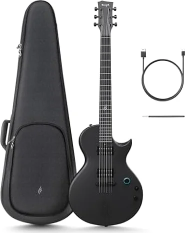 Enya Nova Go Sonic guitare électrique fibre de carbone 39" Noir