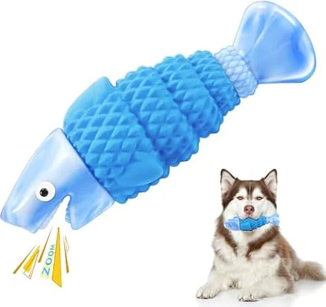 WinTour Jouet Chien Indestructible et Destructeur, Jouet Gros Chien Indestructible, Jouets Chiens Tres Resistants et Grinçants, Jouets À Mâcher pour Chiens Agressifs