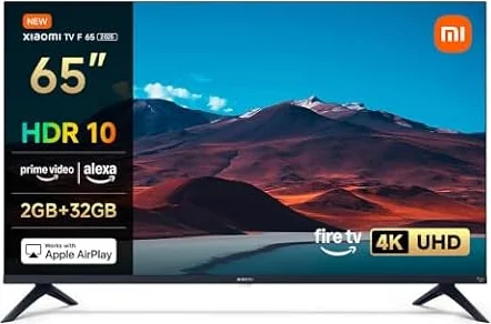 XIAOMI TV F 65 Pouces (165 cm) 2025, 4K UHD Smart TV, Fire OS8, L65MB-FAEU