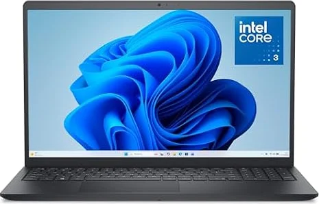 Dell 15 Ordinateur Portable - Intel Core 3 100U, 8GB RAM, 512GB SSD