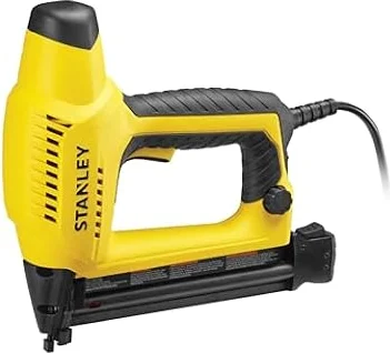 Stanley 6-Tre650 Cloueur Électrique Facile À Charger - mécanisme Antiblocage - Réglage de Puissance - Poignée Ergonomique et Tête Douce - Gâchette de Sécurité - pour 5 Tailles de Clous Multicolore