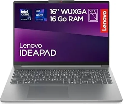Lenovo IdeaPad Slim 5 | Laptop | Ultra 5 | 16Go | 512 Go | sans Chargeur