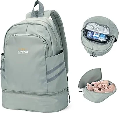SZLX Sac à Dos Femme pour Le Sport pour Le Aptitude Voyage Nager Alpinisme Randonnée Multifonction Pliable Sac De pour La Gym avec Compartiment à Chaussures et Sac Etanche Sport Imperméable Homme