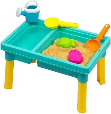 Playgro Jeux Exterieur Enfant Table Eau et Sable Jouet Bebe Sensorielle