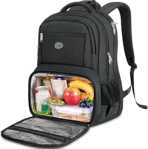 MATEIN Sac a Dos Ordinateur avec Isotherme Repas, Sac à Dos Portable 17"
