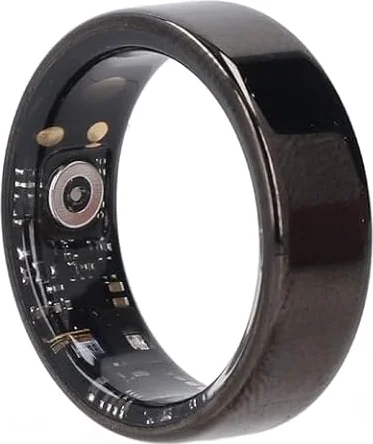 Vikye Smart Ring Health Tracker, Anneaux de santé Portables de Suivi du Sommeil, Anneaux de Suivi de la Condition Physique pour Femmes et Hommes, avec Plusieurs Modes de Sport (Black)