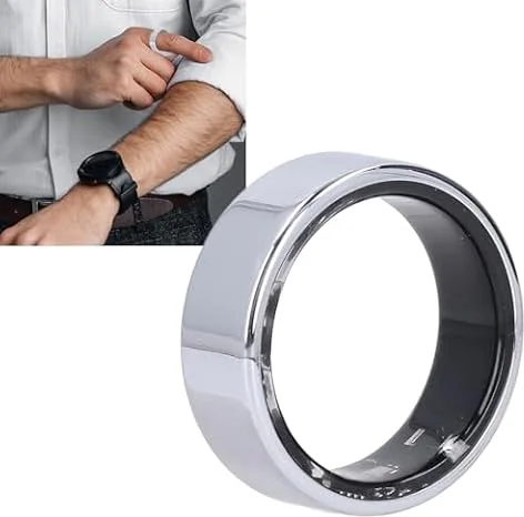 Smart Ring Health Tracker, IP68 Résistant à l'eau Plusieurs Modes de Sport, Compteur de Pas, Suivi des Calories, Anneau de Suivi de la Forme Physique pour Le Sport, (12#)