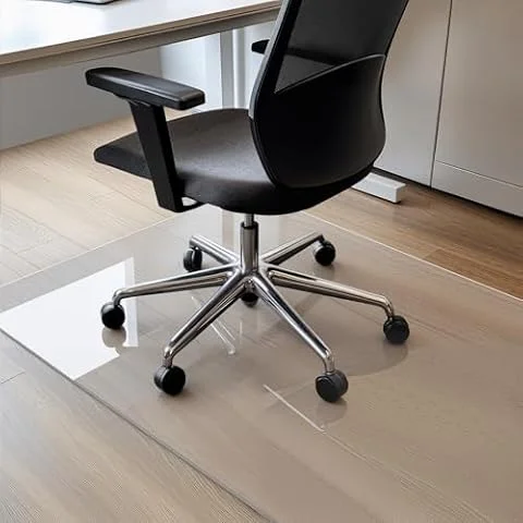 COSYLAND Tapis Chaise de Bureau – protège parquet – Transparent PVC