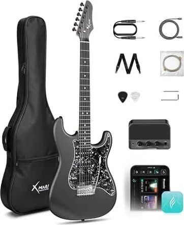 Kit de guitare électrique intelligente ENYA XMARI guitare 39"avec ampli