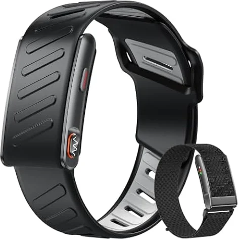 Bracelet Connecté Homme Femme avec ECG: Bracelet Intelligent sans Écran avec Rappel d'appel 3ATM Étanche Fitness Tracker Santé Moniteur Sommeil Fréquence Cardiaque SPO₂ Montre Sport pour Android iOS