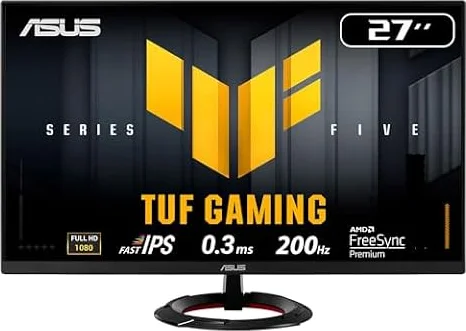 ASUS TUF Gaming VG279Q5R 27 Pouces 200Hz Écran PC Gamer Fast IPS