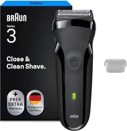 Braun Rasoir Électrique Homme Series 3 300S, Gris