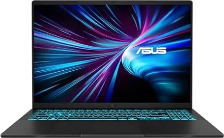 Asus V16 Gaming V3607VH-RP067W 16 Pouces WUXGA PC Portable (processeur Intel Core 5 210H jusqu'à 4.8 GHz, 16GB DDR5, 512GB SSD, RTX 5050 8GB GDDR7 Windows 11 Home) – Clavier AZERTY