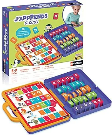 Nathan - J'Apprends à Lire - Jeu Enfant pour Apprendre la Lecture - 5-7 Ans