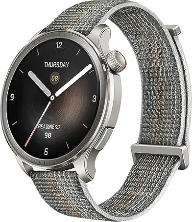 Amazfit Balance 46mm Montre Intelligente, Paiement sans Contact NFC, Fitness AI, Autonomie de 14 Jours, Surveillance du Sommeil et de la Santé, GPS, 150 Modes Sportifs, pour Android et iPhone