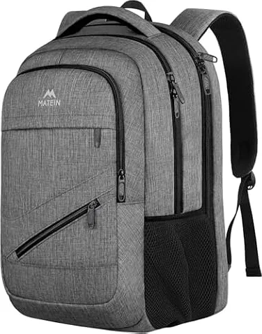 MATEIN Sac à Dos pour Ordinateur Portable 17 Pouces, Sac à Dos de Voyage
