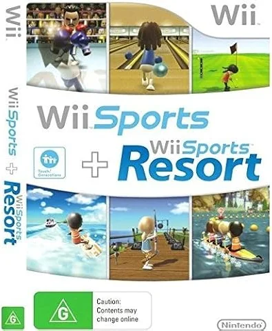 Wii - Wii Sports & Wii Sports Resort - [PAL EU - MULTILANGUAGE]